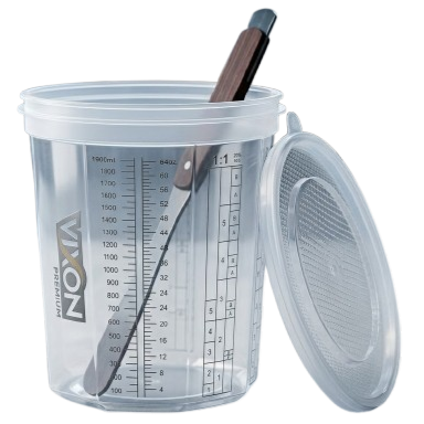 VIXON Premium Mixing Cups with Lids