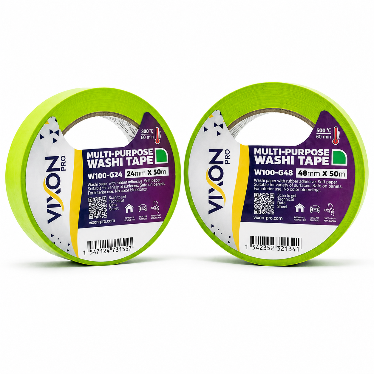 VIXON PRO Multi-Purpose Washi Tape (W100 Series)