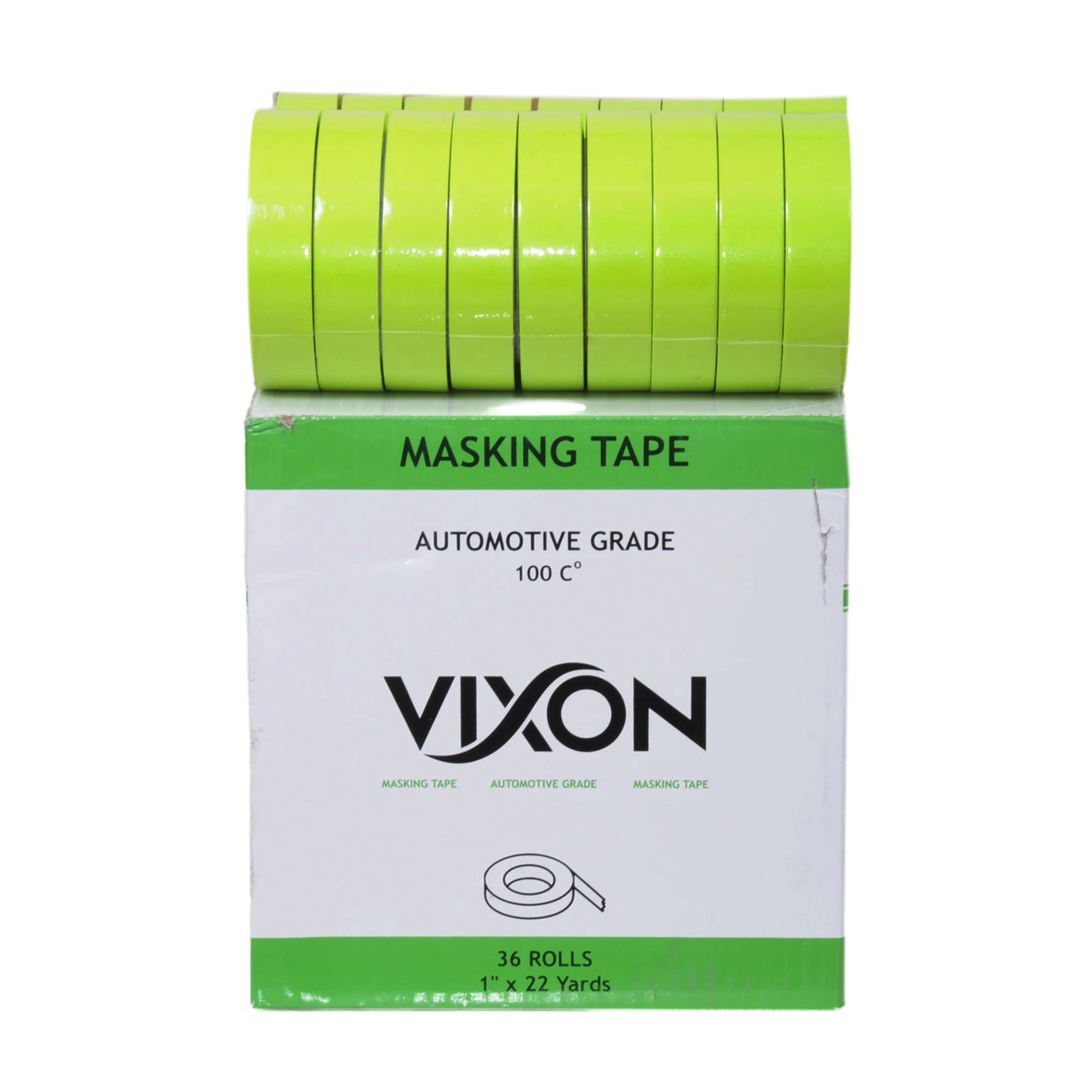 VIXON Green Masking Tape (Automotive Grade) 1 Inch