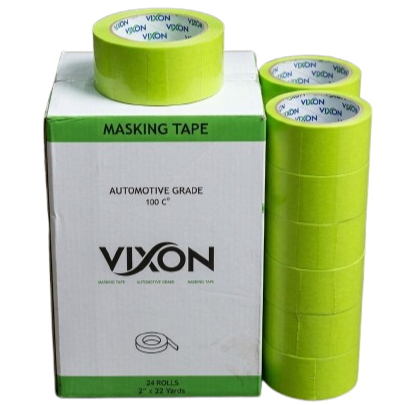 VIXON Green Masking Tape (Automotive Grade, 2 Inch)