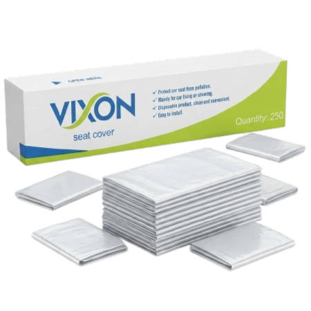 VIXON Seat Cover Roll White (Quantity: 250)